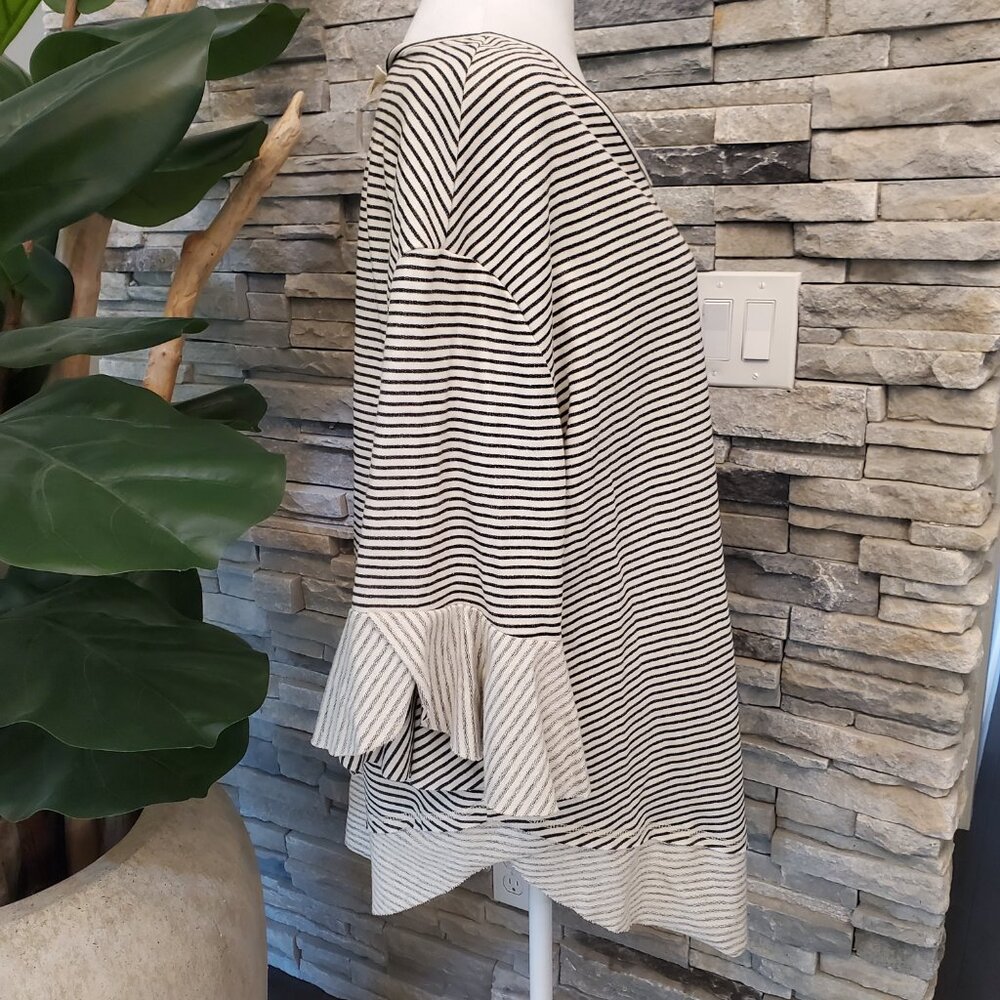 KyeMi Ruffled Striped Top - Picture 3 of 6